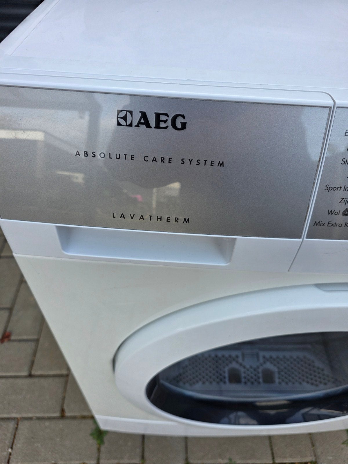 Foto 8 van Aeg 8kg wasmachine & 8kg warmtepompdroger A++