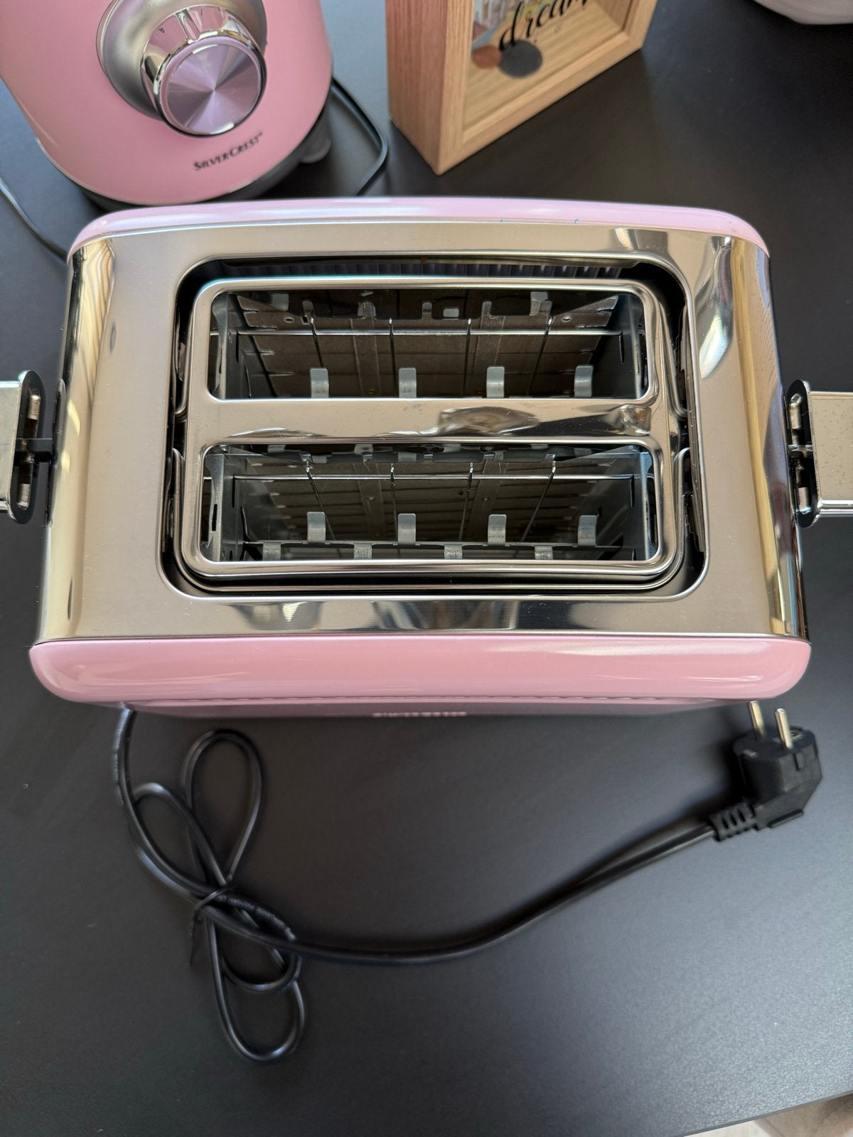 Nieuwe roze broodrooster van Silvercrest, Ophalen, Nieuw