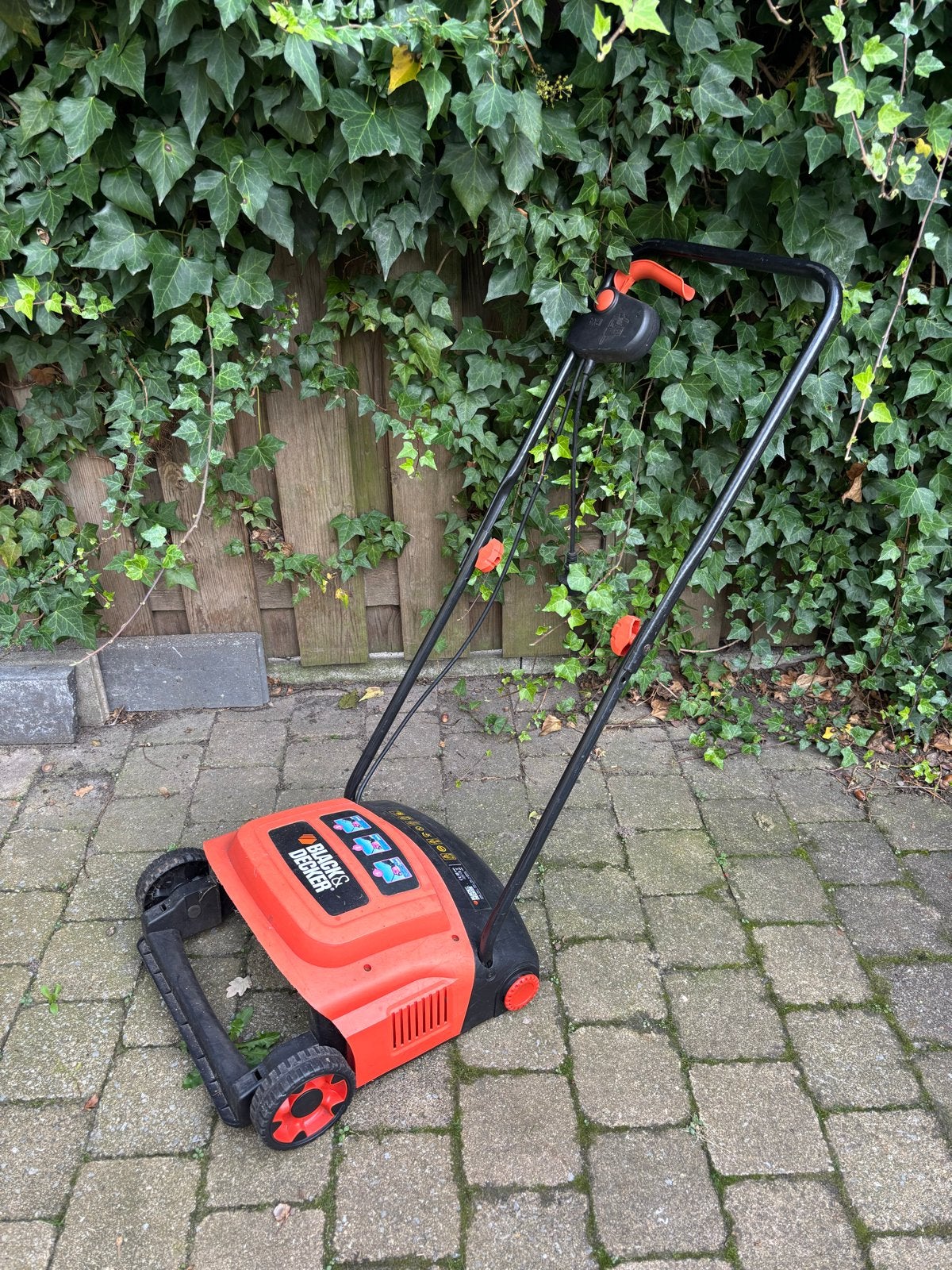 Black & Decker Verticuteermachine - Goede Staat, Tuin en Terras, Ophalen, Gebruikt, Elektrisch