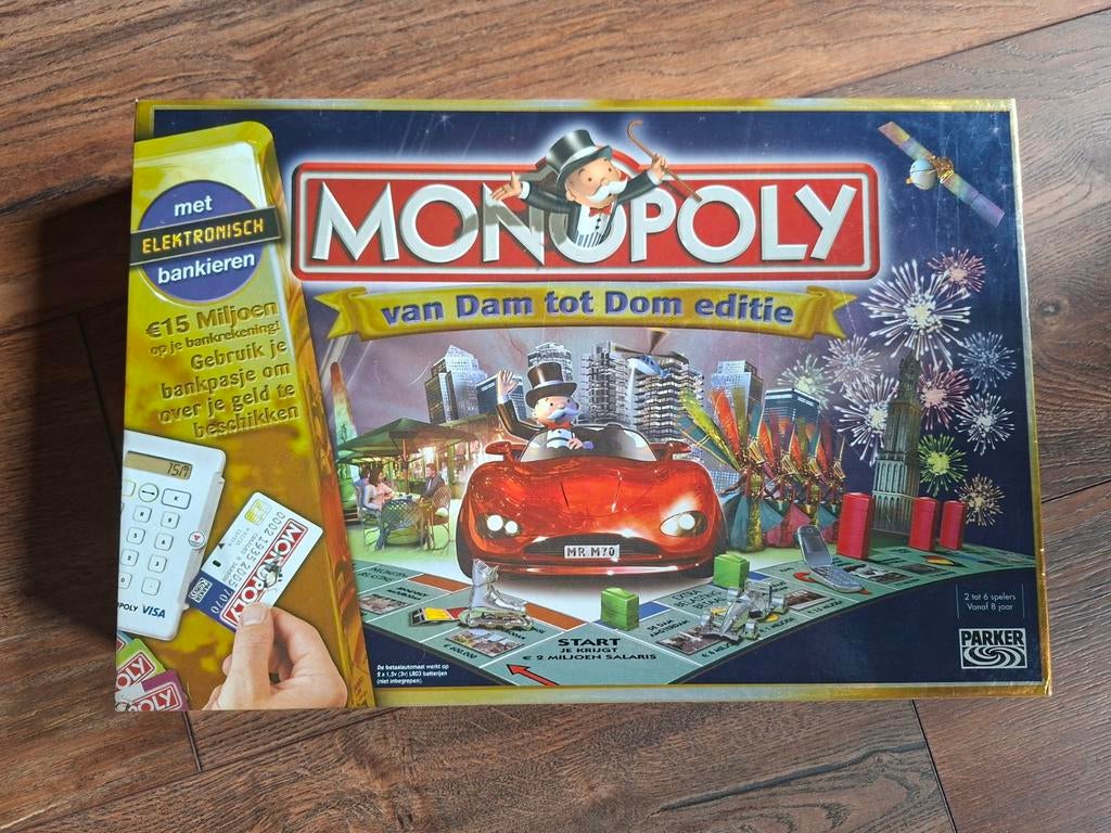 Monopoly Van Dam tot Dam editie, Ophalen of Verzenden