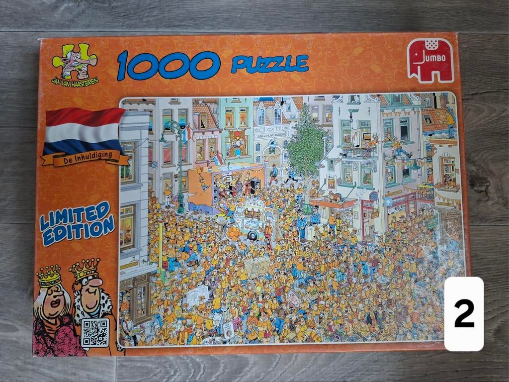 Haasteren puzzels, Ophalen of Verzenden, 500 t/m 1500 stukjes, Gebruikt
