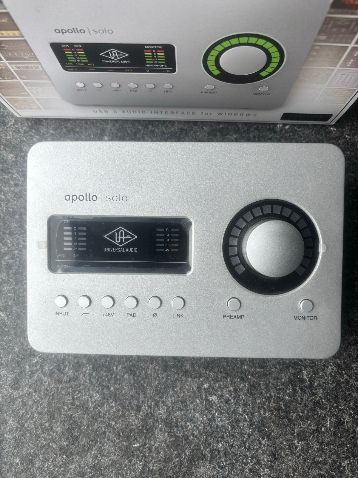 UAD (Universal Audio) Apollo Solo USB Heritage Edition, Ophalen of Verzenden, Zo goed als nieuw