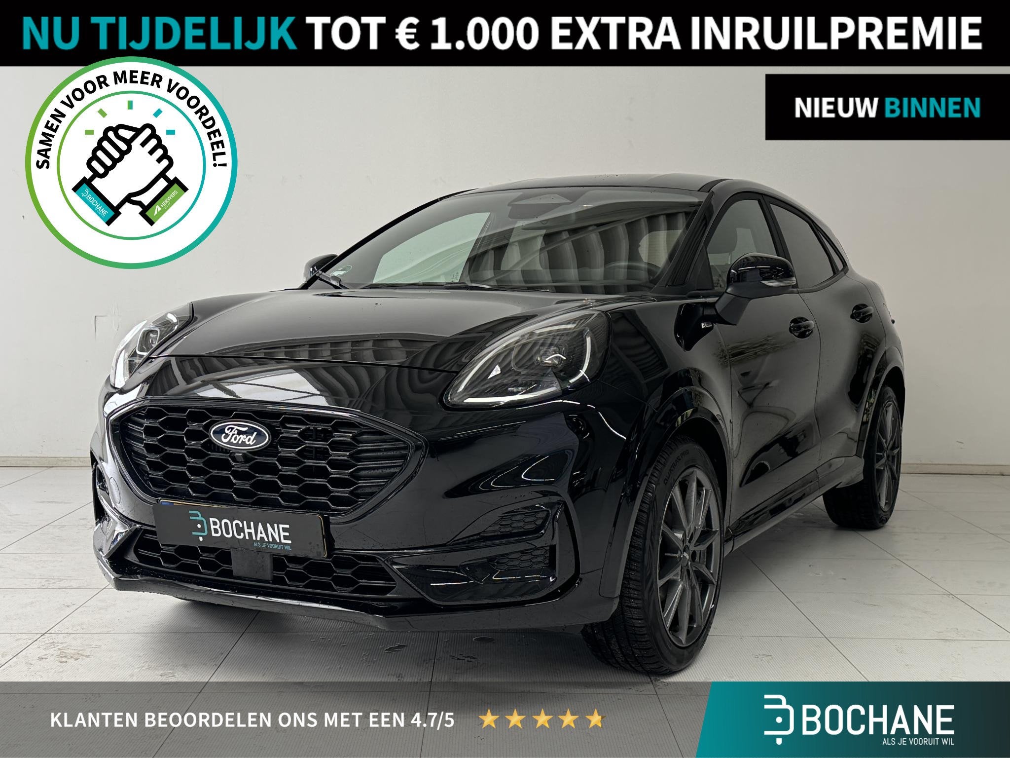 Ford Puma 1.0 EcoBoost Hybrid ST-Line | Navigatie | Camera |