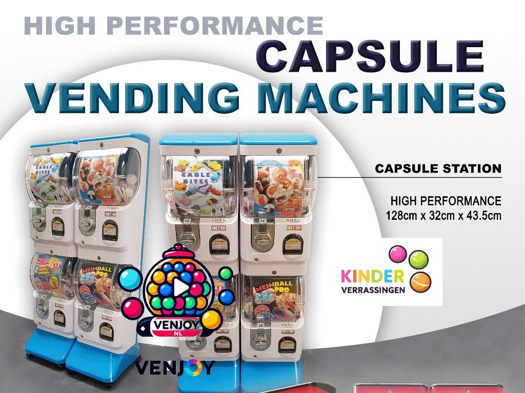 GRATIS PLAATSING CAPSULE BALLEN SPEELGOED AUTOMATEN