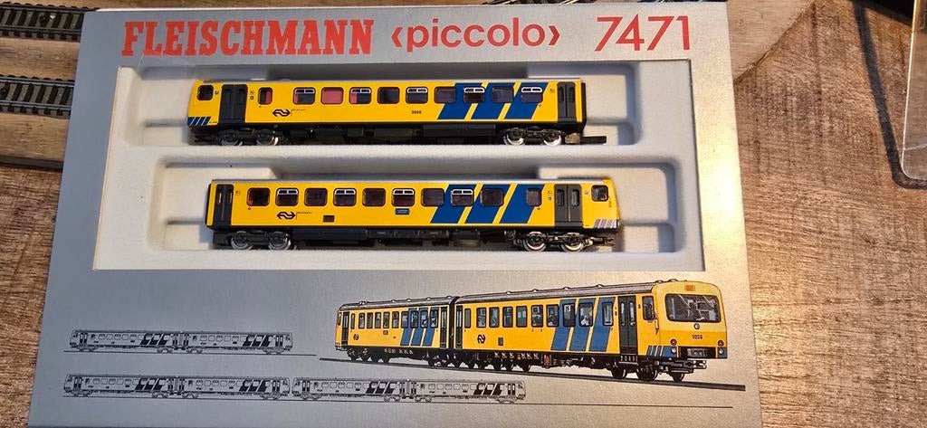 Fleischmann piccolo 7471 NS Wadloper nieuw/ongebruikt ovp!, Hobby en Vrije tijd, Modeltreinen | N-Spoor, Wagon, Gelijkstroom, Fleischmann