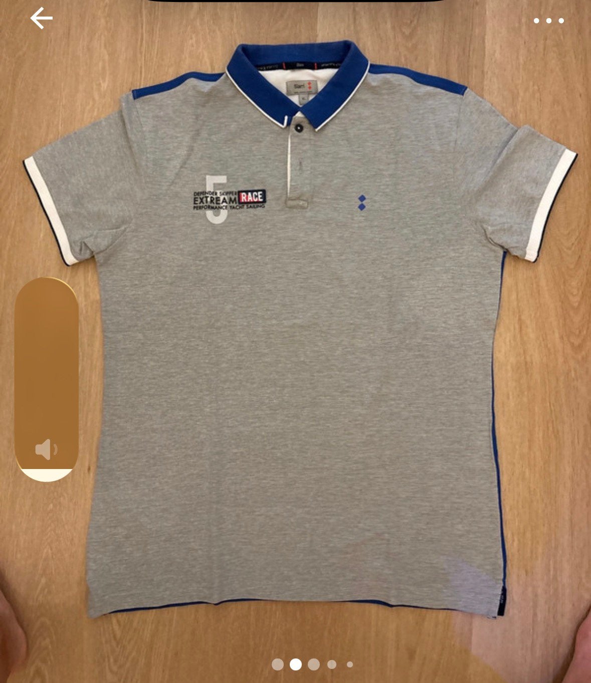 Heren polo, merk SLAM maat L, Kleding | Heren, Ophalen of Verzenden, Zo goed als nieuw, Maat 52/54 (L)
