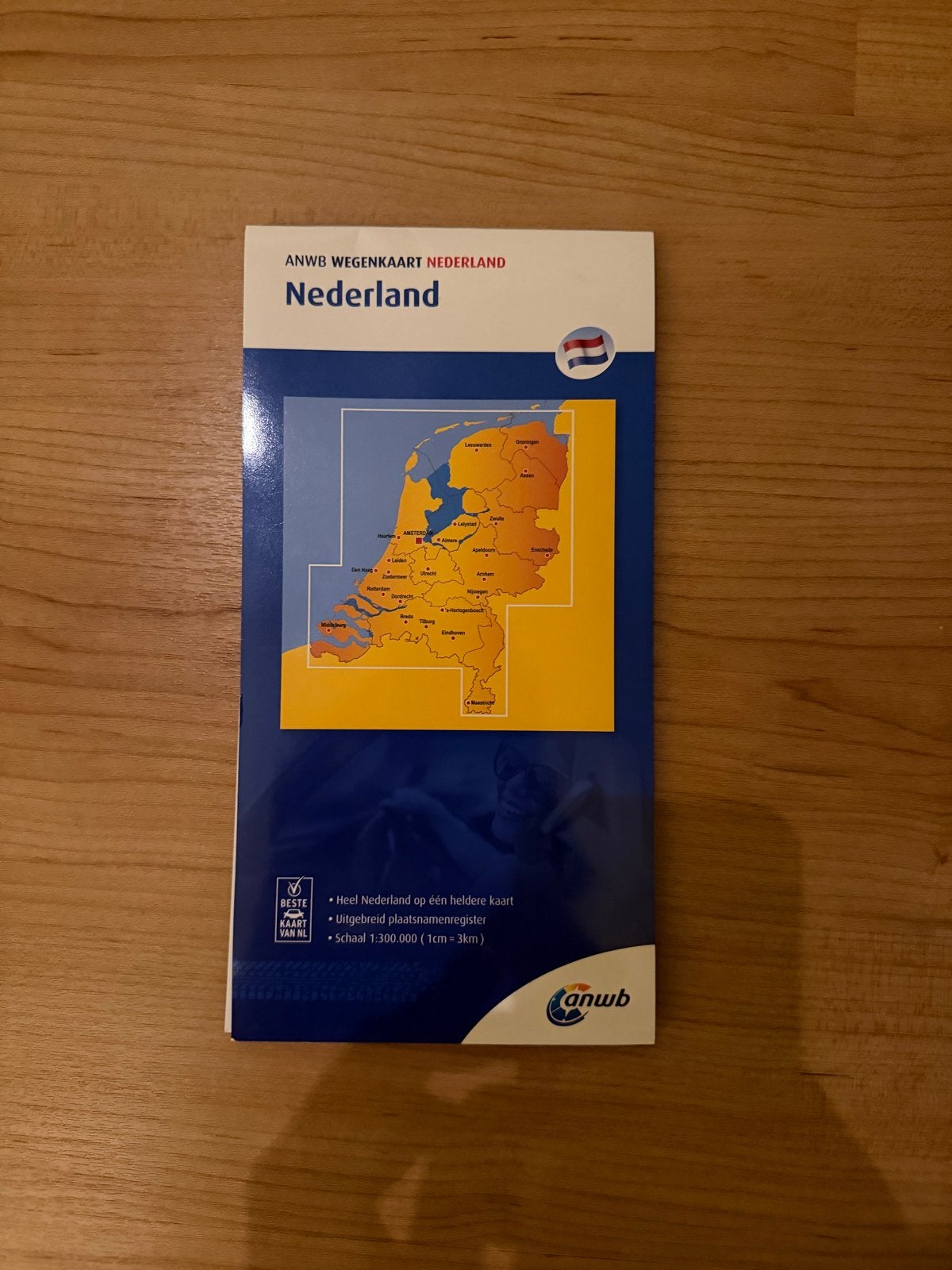 ANWB Wegenkaart Nederland - Gedetailleerde Landkaart, Ophalen, 2000 tot heden, Nederland, Landkaart