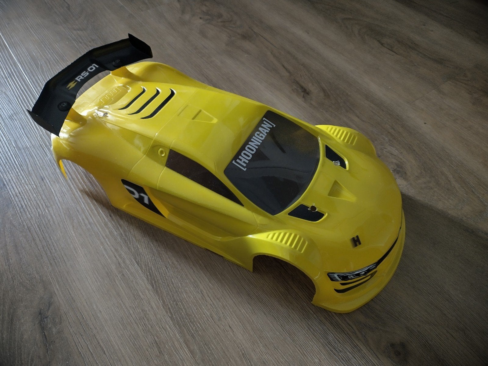 rc body 1:10 megane rs-01 mon-tech, Ophalen of Verzenden, Zo goed als nieuw, Auto, Overige merken