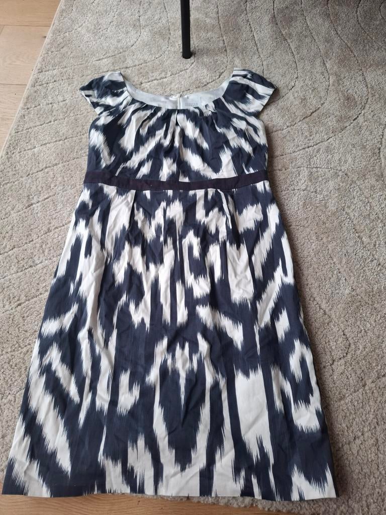 Steffen Schraut jurk met print, maat 44, Kleding | Dames, Zwart, Steffen Schraut, Maat 42/44 (L), Ophalen of Verzenden
