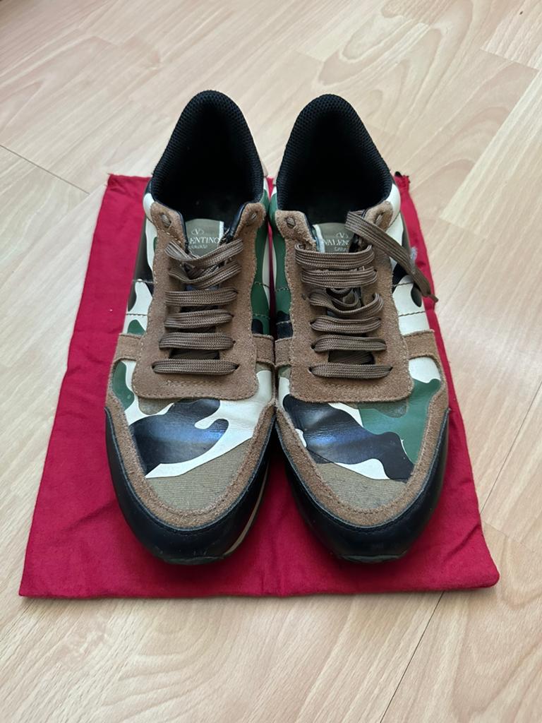 Valentino Garavani Rockrunner maat 42, Bruin, Ophalen of Verzenden, Sneakers of Gympen, Gedragen