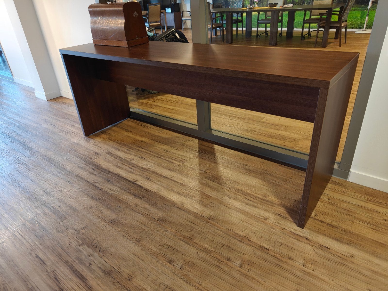 Grote Sidetable 60 diep 200 lang 90 hoog, Ophalen, 200 cm of meer, Zo goed als nieuw, Rechthoekig