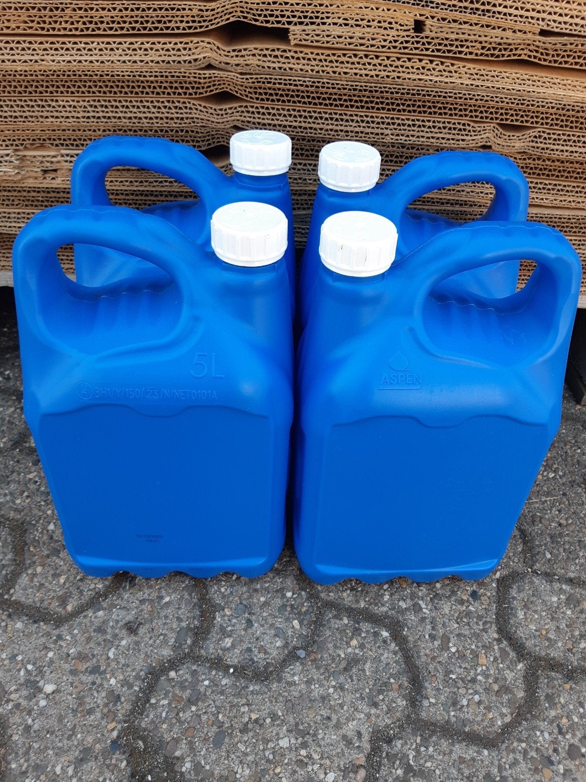 jerrycans ASPEN 5 liter leeg en schoon, Auto diversen, Overige Auto diversen, Ophalen