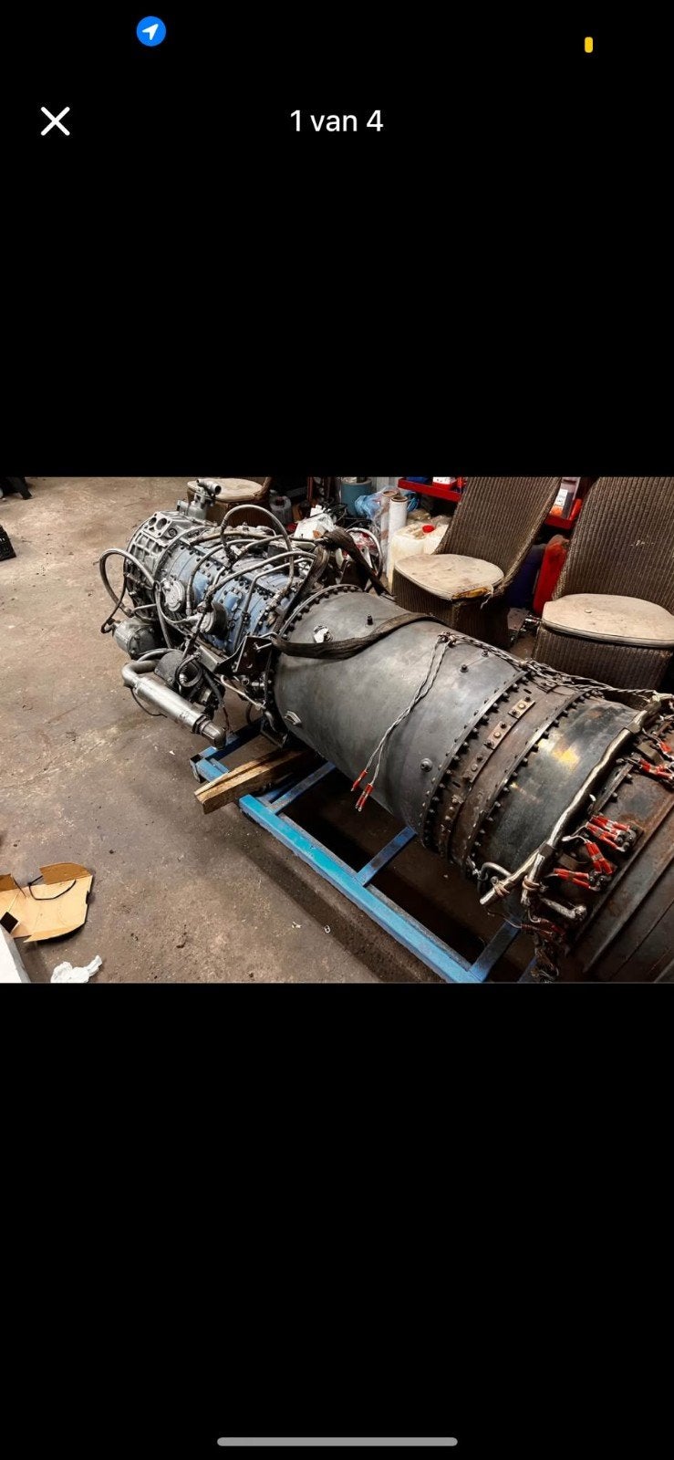 Allison Gas Turbine Industriële Gasturbinemotor, Ophalen, Gebruikt