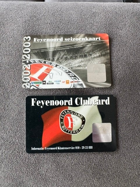 Feyenoord oude seizoenskaarten, Seizoenskaart, Eén persoon, Januari