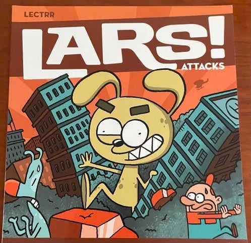 stripboek Lars! Attacks, Eén stripboek, Verzenden, Zo goed als nieuw