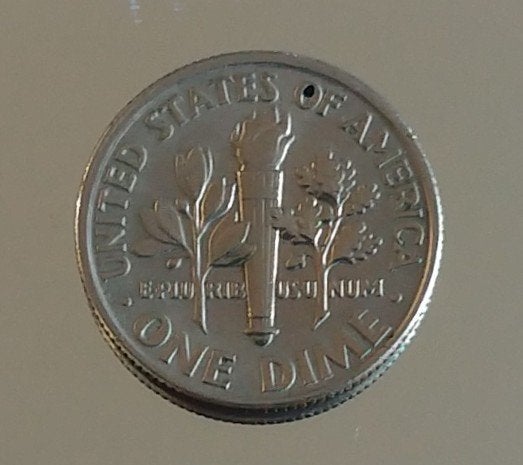 amerika one Roosevelt dime 1990, volgnr 77, Ophalen of Verzenden, Noord-Amerika, Losse munt