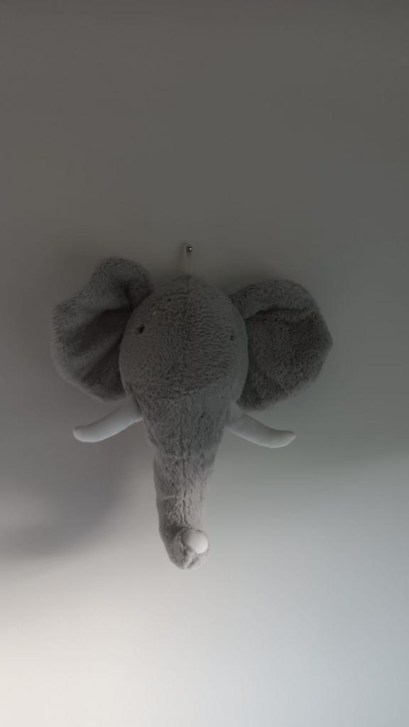 Wanddecoratie kinderkamer - Olifant, Ophalen, Zo goed als nieuw, Wanddecoratie