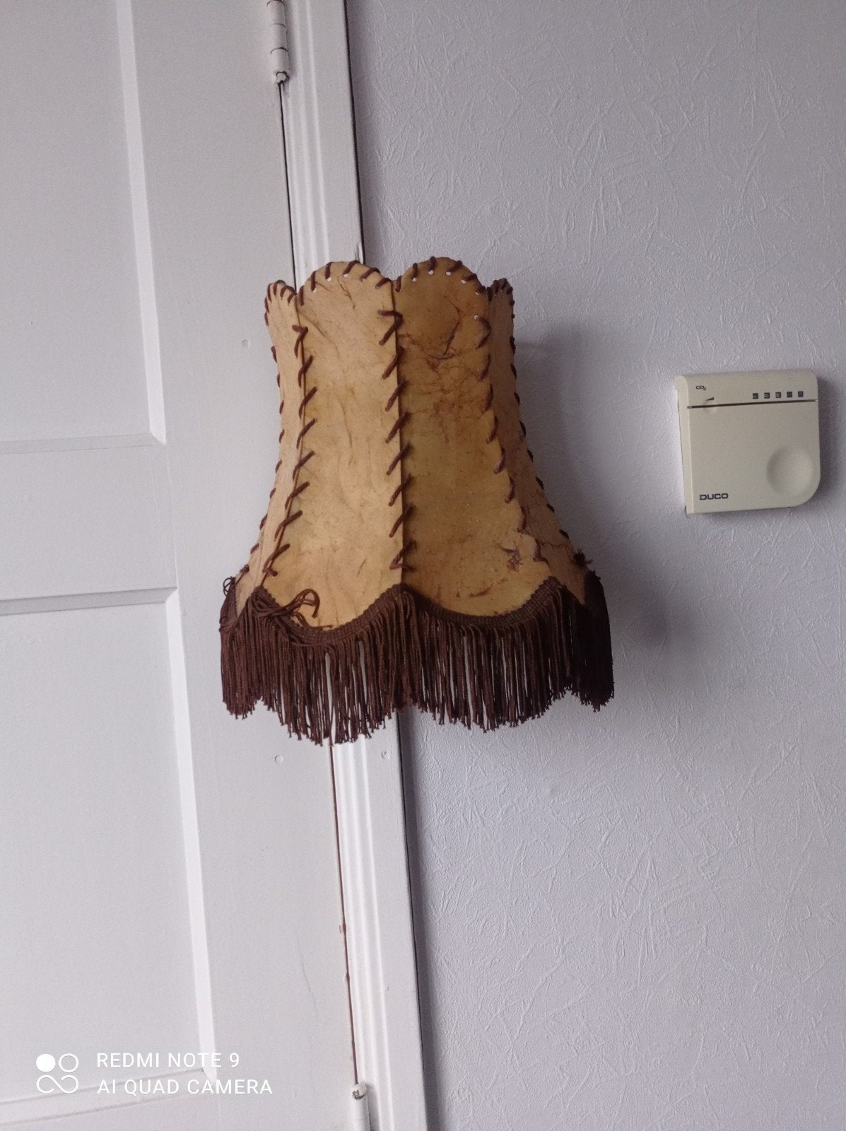Vintage Lieder half lampen kap 23 cm, Ophalen of Verzenden