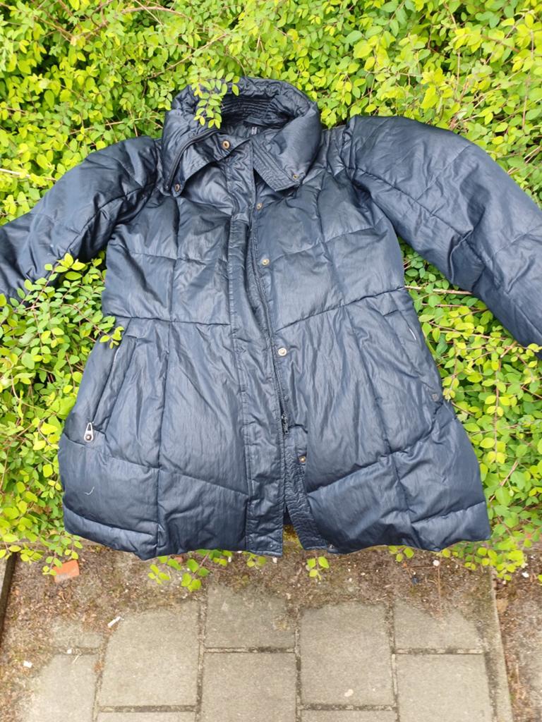 ZGAN Winterjas van Reset., Ophalen, Blauw, Maat 42/44 (L), Zo goed als nieuw