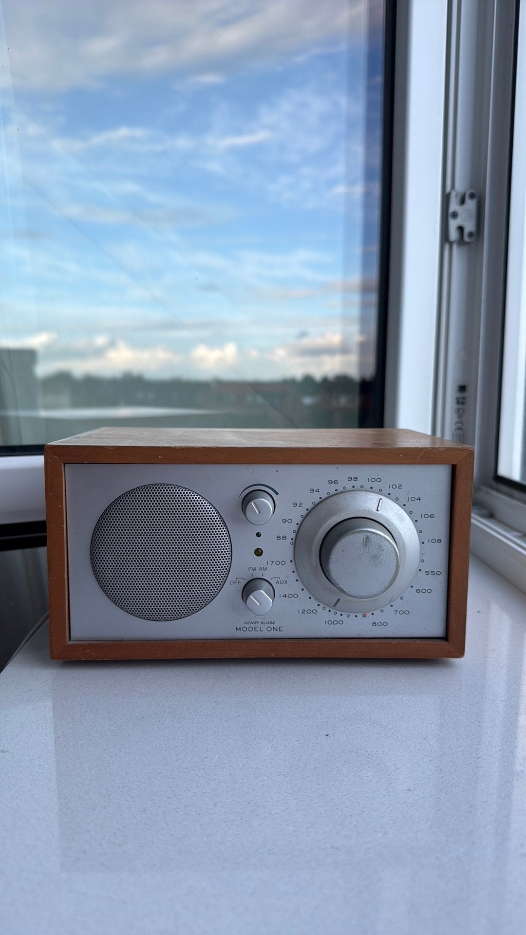 Henry Kloss Model One Radio Wood, Audio, Tv en Foto, Radio's, Ophalen, Gebruikt, Radio