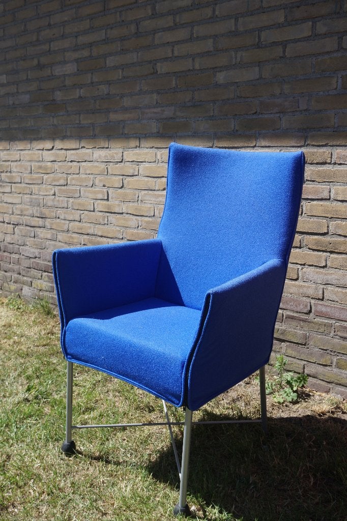 Montis Charlie / Chaplin stoelen eetamerstoelen | 2 stuks, Ophalen, Gebruikt, Twee, Blauw