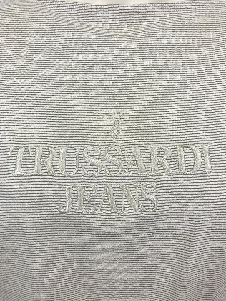 Trussardi Jeans gestreepte trui maat L (3C2), Kleding | Dames, Tweedehands verkoop, Blauw, Ophalen of Verzenden, Tweedehands verkoop