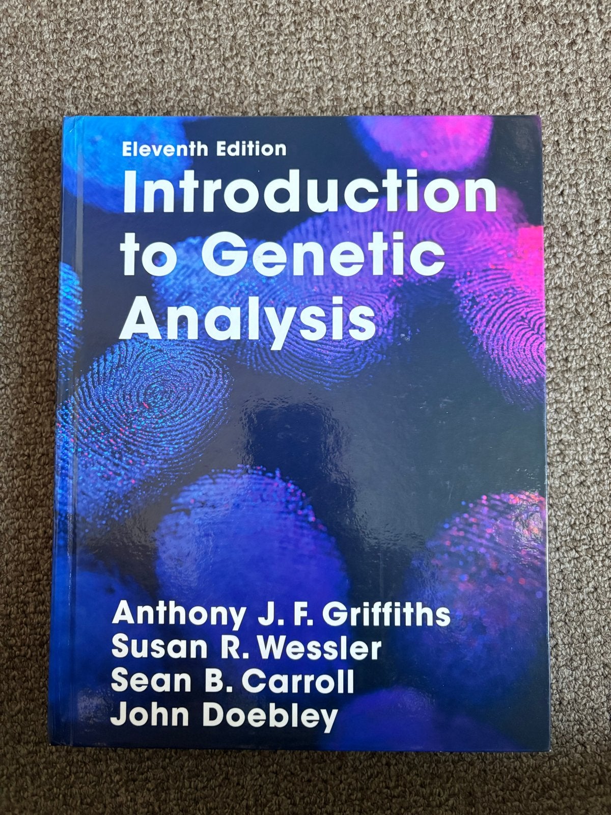 Introduction to Genetic Analysis - Elfde Editie, Boeken, Ophalen of Verzenden, Beta, Zo goed als nieuw, HBO