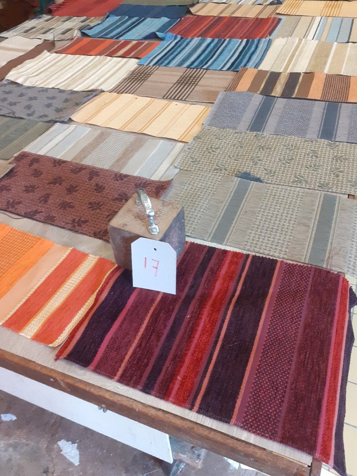 Resten meubelstof, Overige materialen, 120 cm of meer, Ophalen of Verzenden, Nieuw