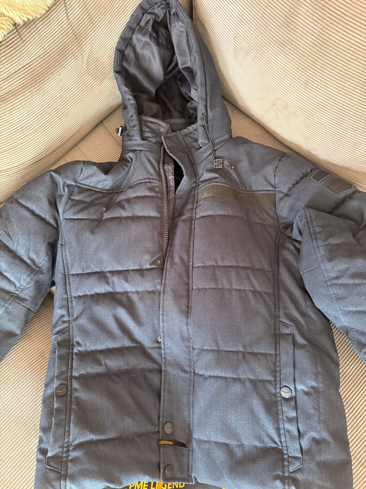 PME Legend Liftmaster winterjas - Maat m, Ophalen, Gedragen, Maat 48/50 (M), Blauw