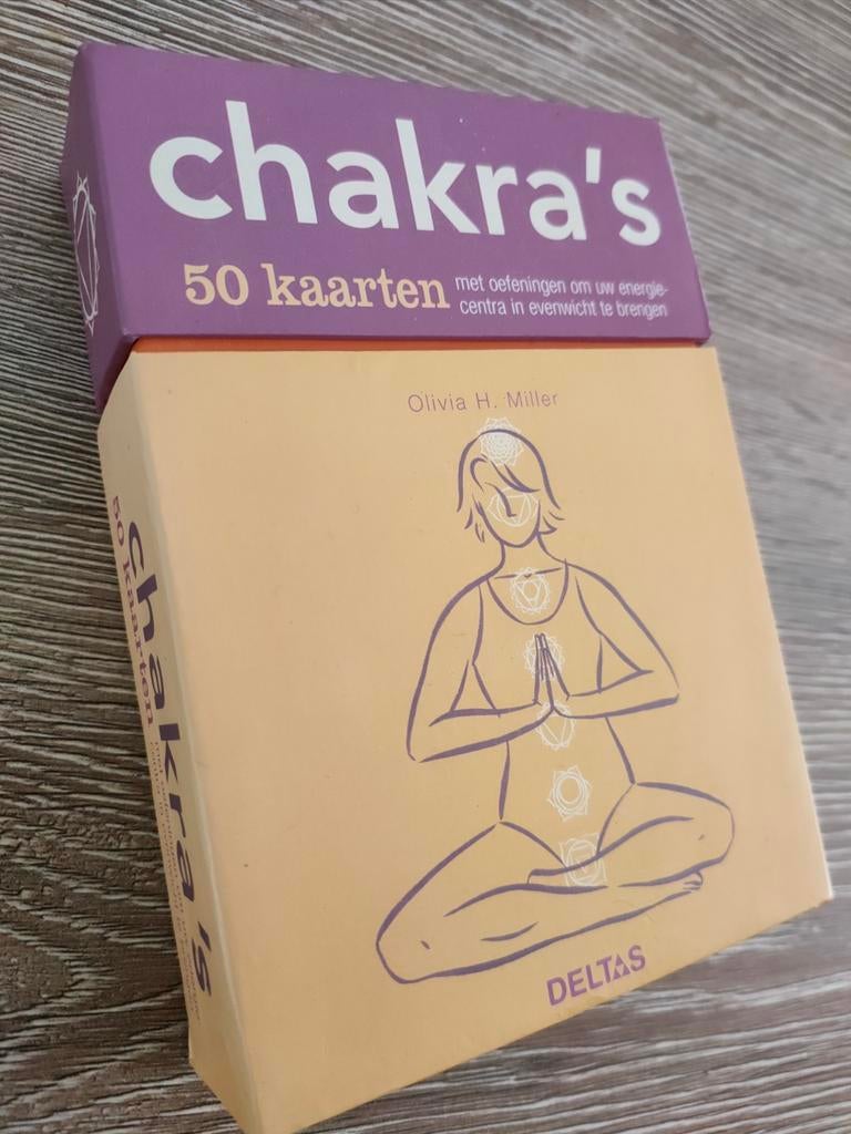 O.H. Miller - Chakras, Boeken, Esoterie en Spiritualiteit, Tarot of Kaarten leggen, Ophalen of Verzenden, Zo goed als nieuw, Instructieboek