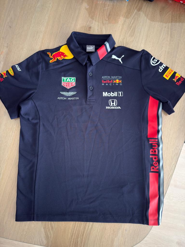 Max Verstappen Red Bull Racing F1 team polo (zgan), Ophalen, Zo goed als nieuw