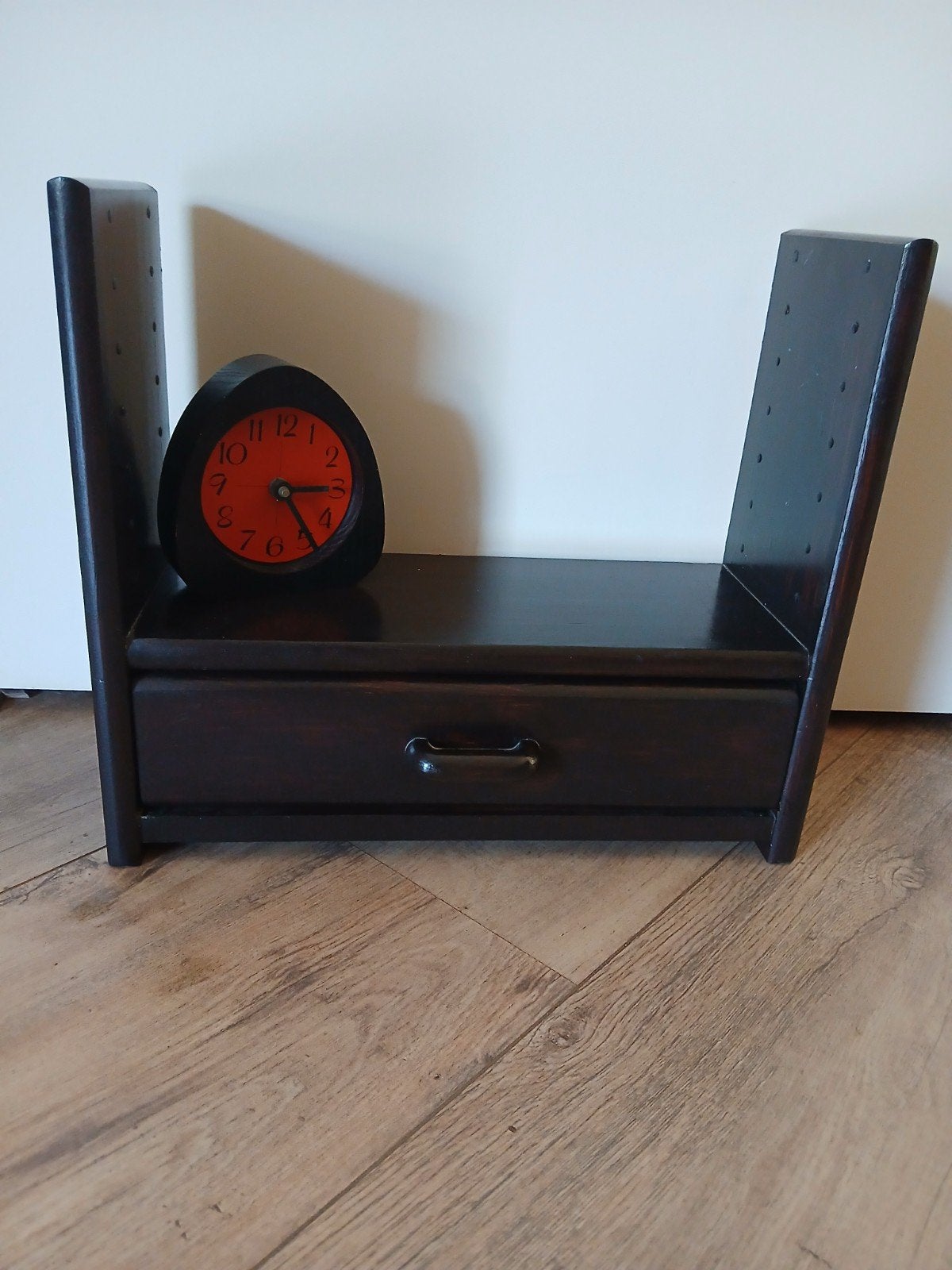 vintage jaren 60 wandkastje, Huis en Inrichting, Gebruikt, Ophalen of Verzenden, Minder dan 150 cm, Minder dan 100 cm