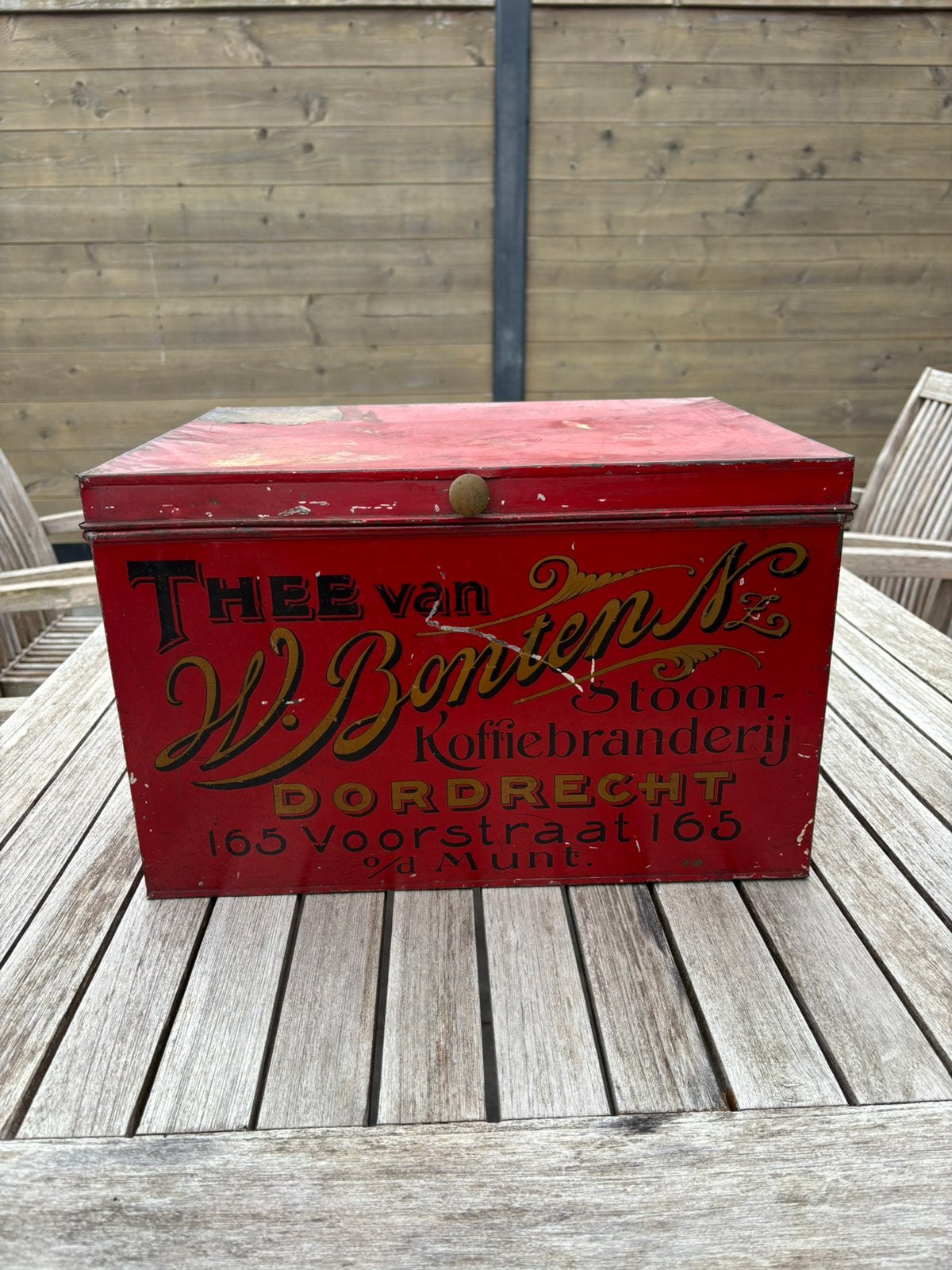 Winkelblik Bonten uit Dordrecht, Verzamelen, Blikken, Ophalen of Verzenden, Zo goed als nieuw, Overige