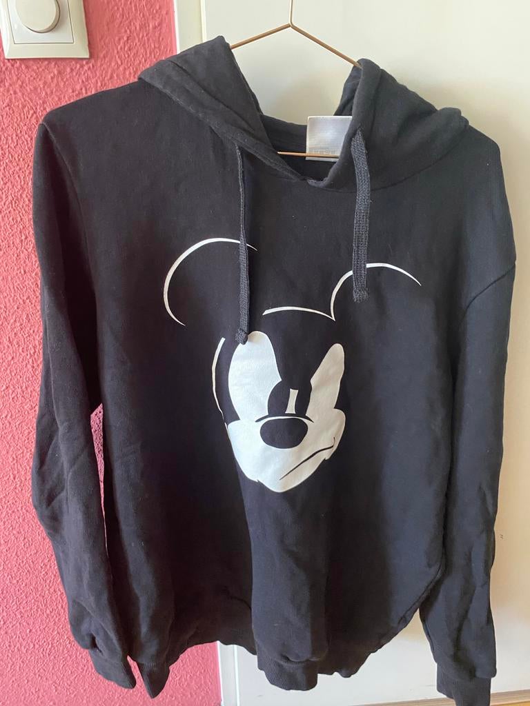 Zwarte Disney Mickey Mouse Hoodie - C&A - Maat XL, Kleding | Dames, Ophalen of Verzenden, Gedragen, Maat 46/48 (XL) of groter
