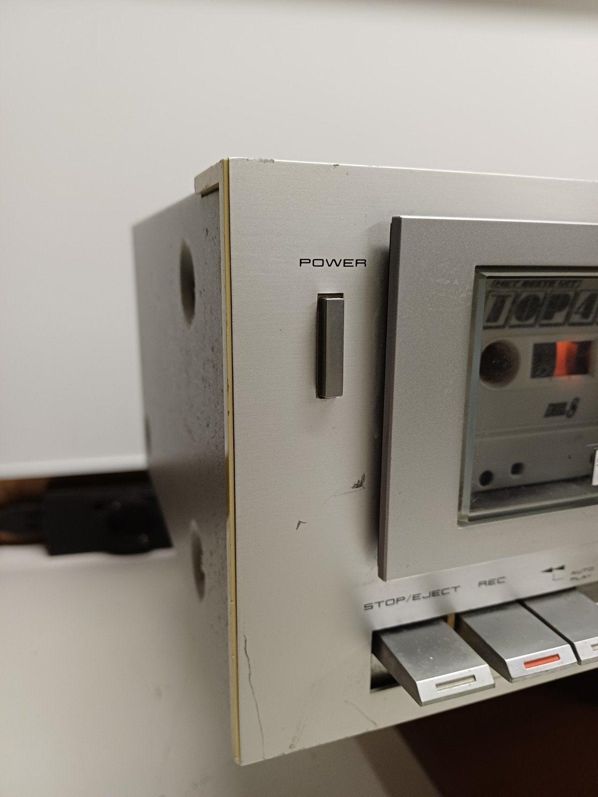 Akai CS-M02 Stereo Cassettedeck - Jaren '80 Klassieker, Ophalen of Verzenden, Enkel, Akai, Tape counter