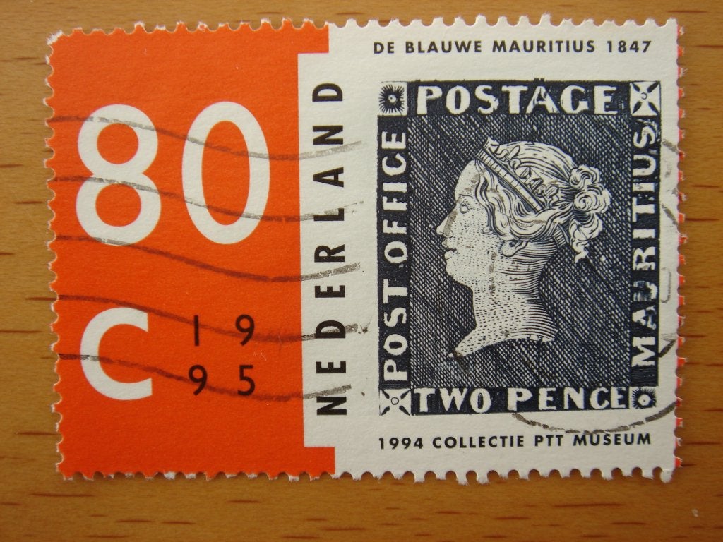 Aankoop Blauwe Mauritius NVPH 1633      Gestempeld, Ophalen of Verzenden, Na 1940, Gestempeld