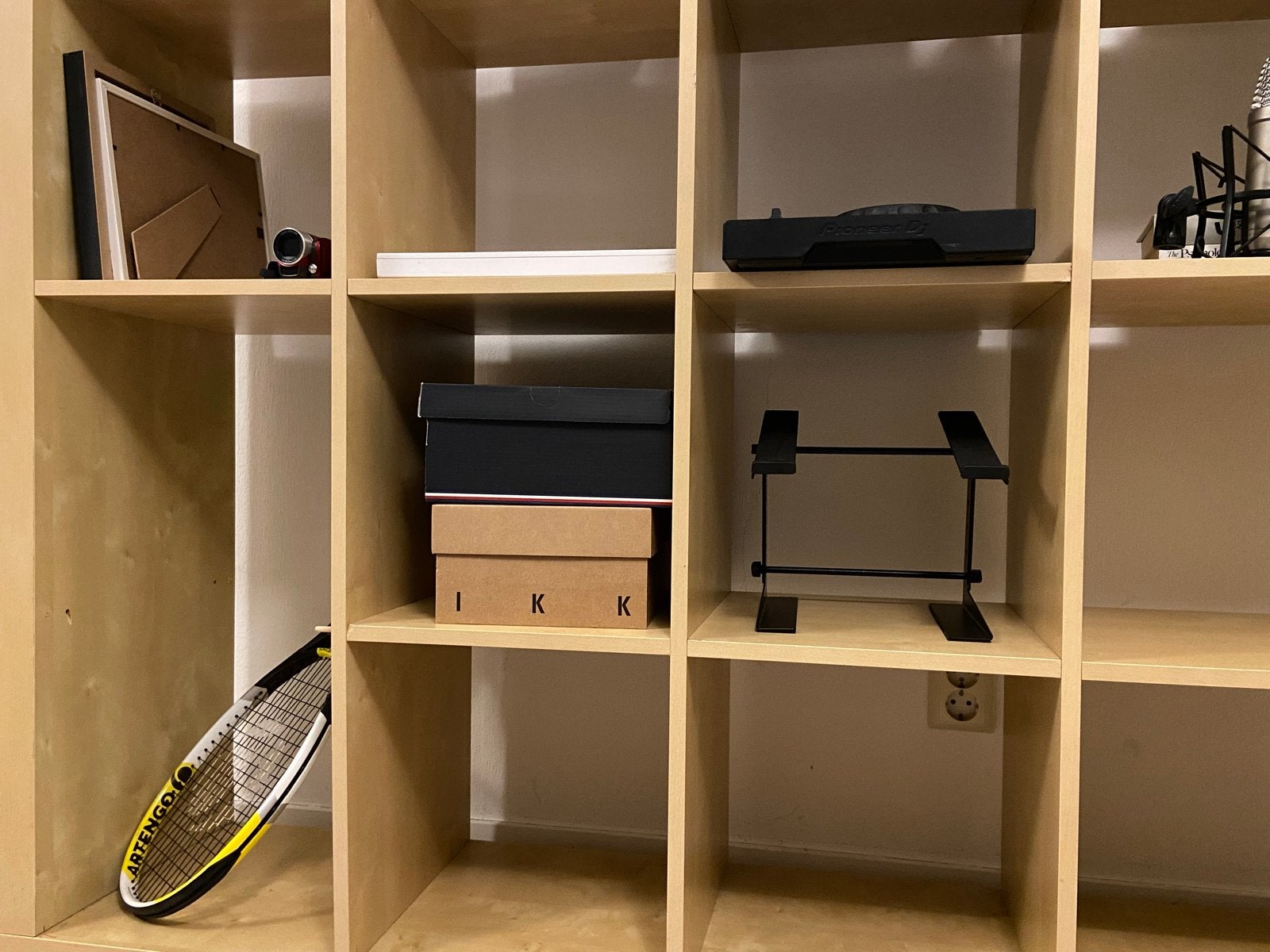 IKEA KALLAX 4x4 Kast - Berken Effect, Huis en Inrichting, Ophalen, Gebruikt