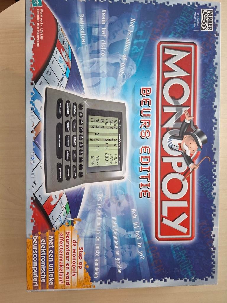 Monopoly Beurs Editie - Word Effectenmakelaar!, Hobby en Vrije tijd, Gezelschapsspellen | Bordspellen, Vijf spelers of meer, Ophalen