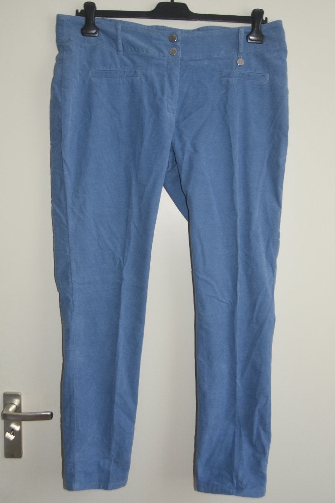 Caroline Biss broek licht blauw maat 46 zgan, Maat 46/48 (XL) of groter, Zo goed als nieuw, Lang, Caroline Biss