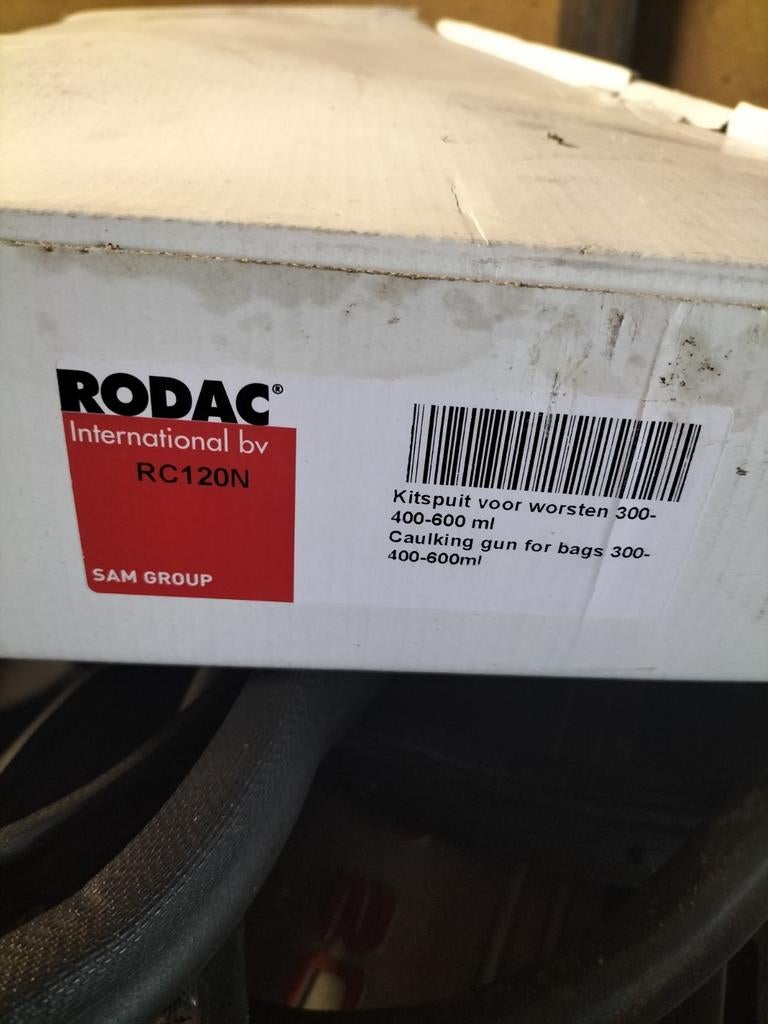 Rodac pneumatische kitspuit voor worsten, Doe-het-zelf en Verbouw, Gereedschap | Handgereedschap, Ophalen of Verzenden, Nieuw