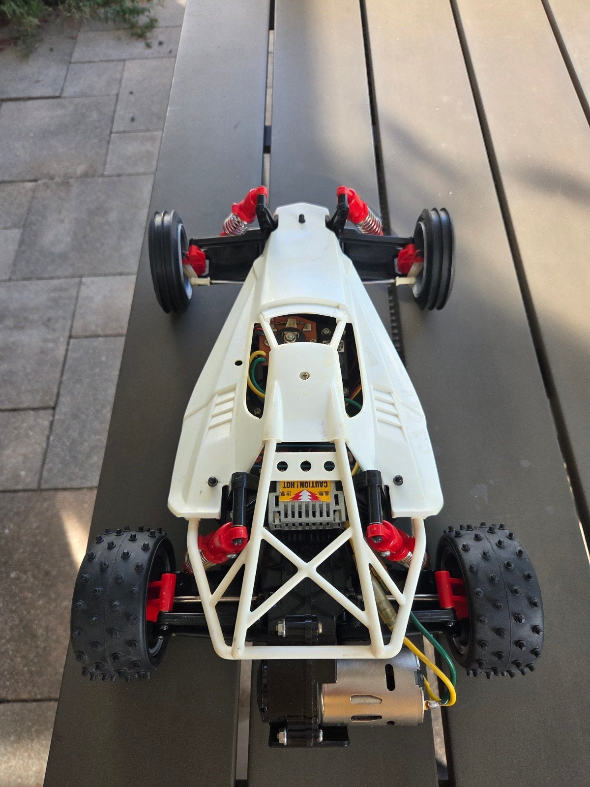TAMIYA Bear Hawk 58093- nette staat!, Hobby en Vrije tijd, Modelbouw | Radiografisch | Auto's, Elektro, Gebruikt, Auto offroad