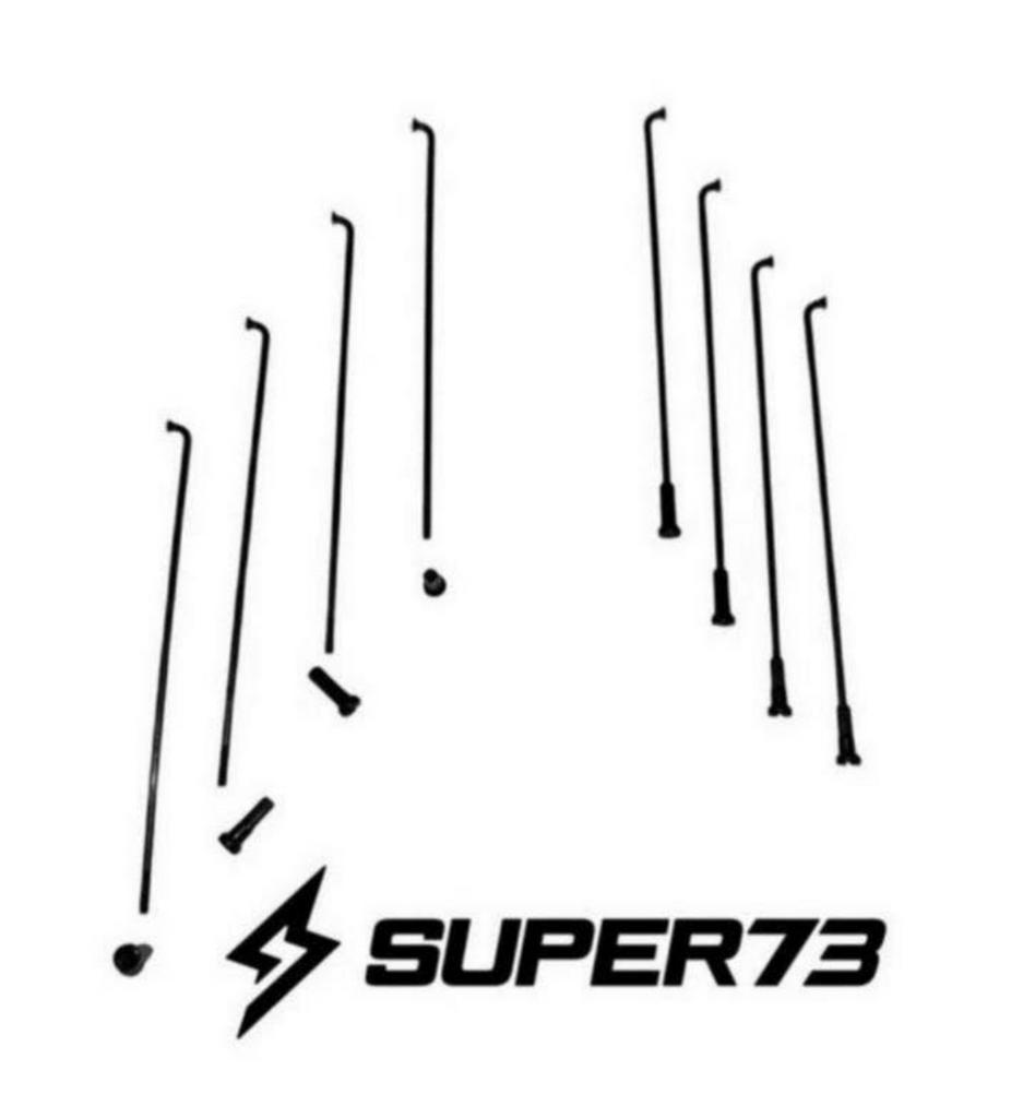 SUPER73 Spaken Achterwiel - Rear Spokes for ZX, S2, RX, Ophalen of Verzenden