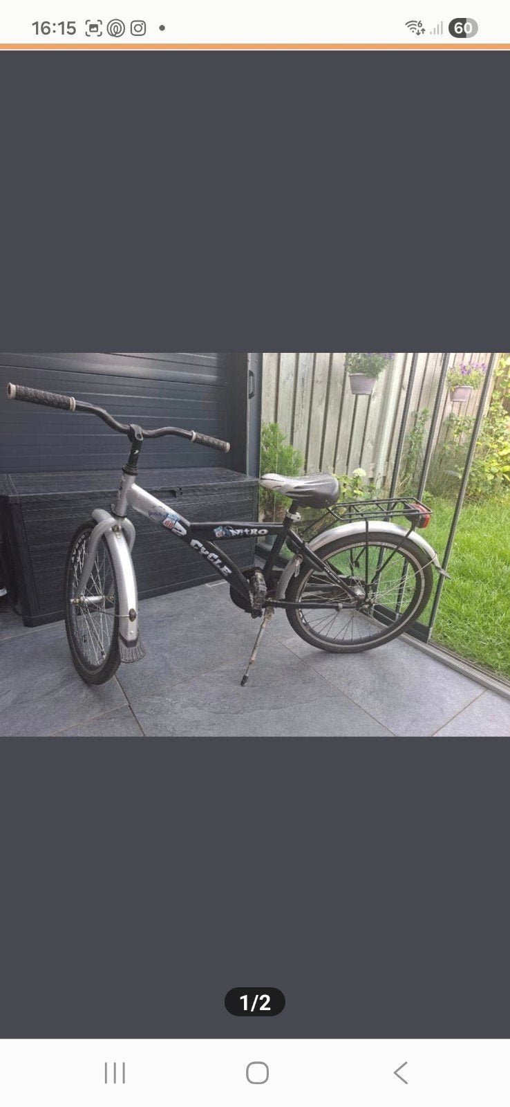 Kinderfiets Nitro 18 inch - Goede staat, Fietsen en Brommers, Fietsen | Kinderfietsjes, Ophalen of Verzenden, Gebruikt, 16 tot 20 inch