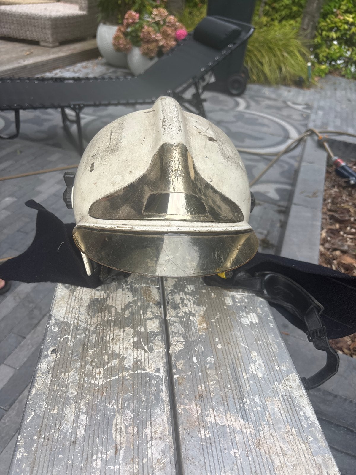 Officieel Brandweer helm, Ophalen, Gebruikt