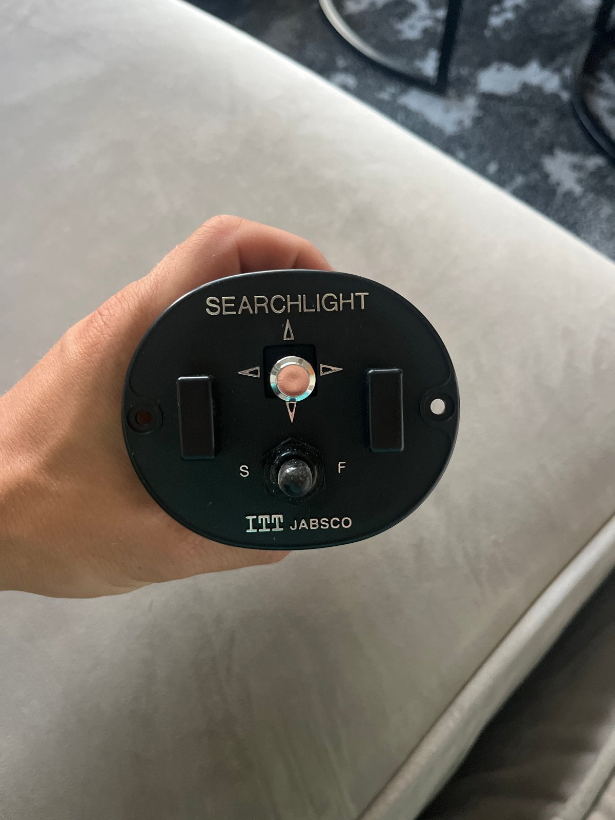 Jabsco  itt Zoeklicht Afstandsbediening/Schakelaar 12V, Ophalen of Verzenden, Nieuw, Overige typen