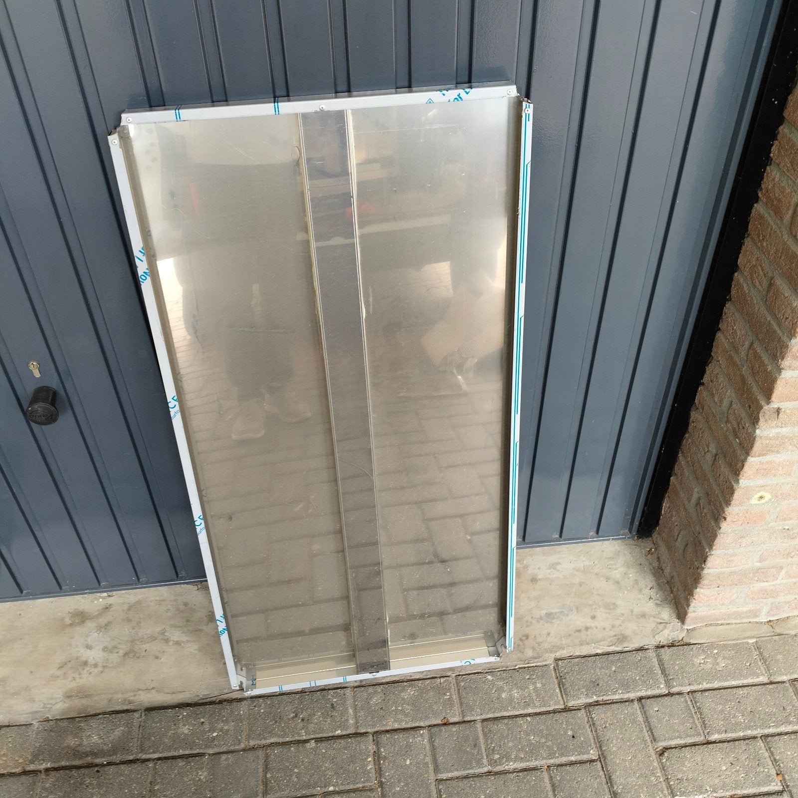 Nieuw RVS Werkblad 123x59 cm met Pootuitsparingen, Ophalen, Nieuw, Metaal