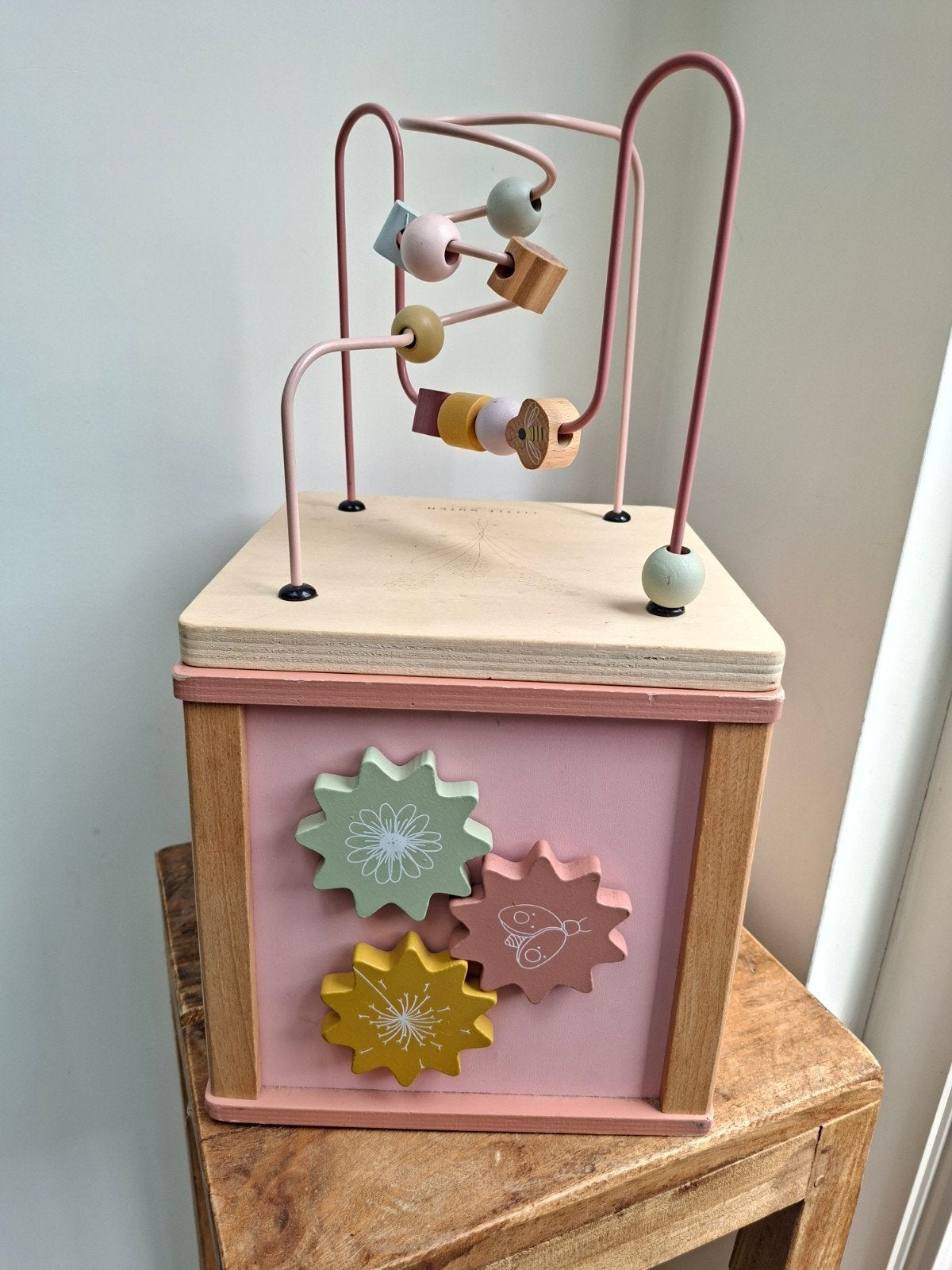 little dutch speelset + blokken, Kinderen en Baby's, Speelgoed | Houten speelgoed, Ophalen of Verzenden, Zo goed als nieuw, Overige typen