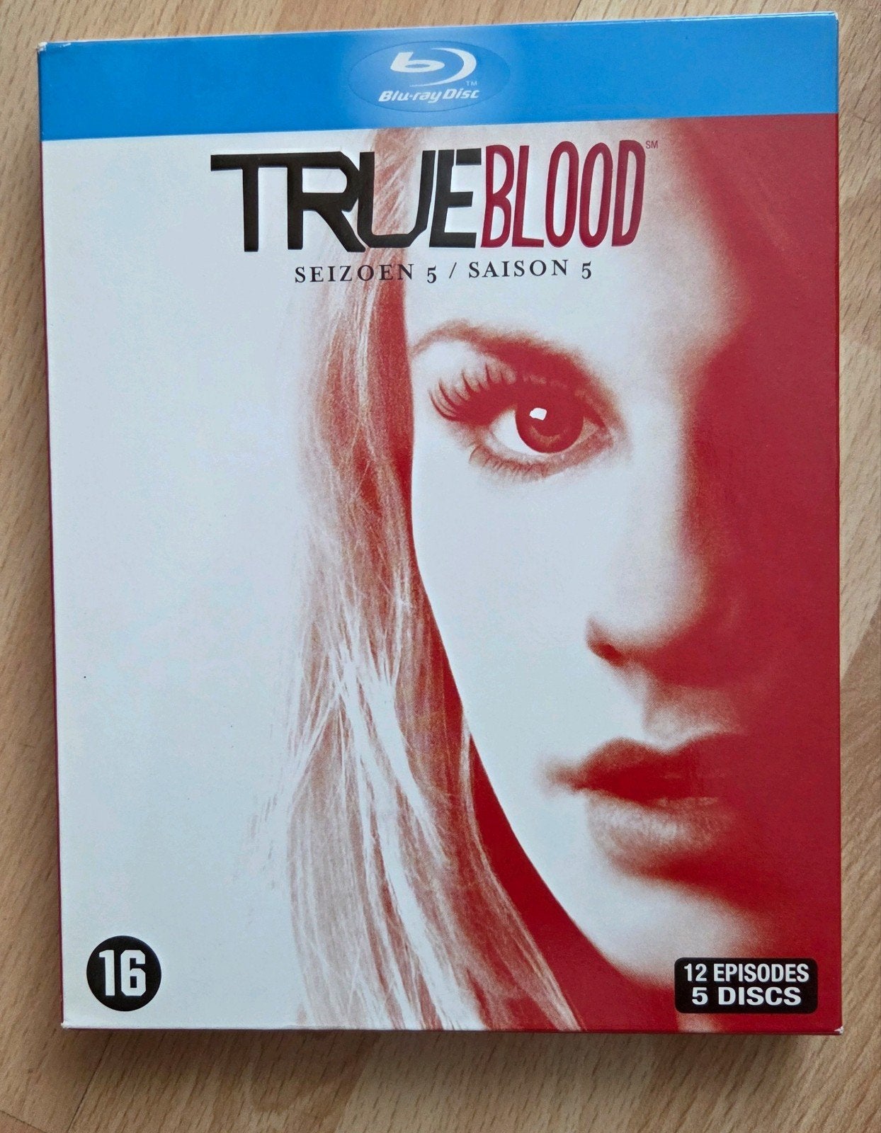 True Blood, seizoen 5, 5 blu-ray, 12 afleveringen, Vanaf 16 jaar, Ophalen of Verzenden, Zo goed als nieuw, Serie