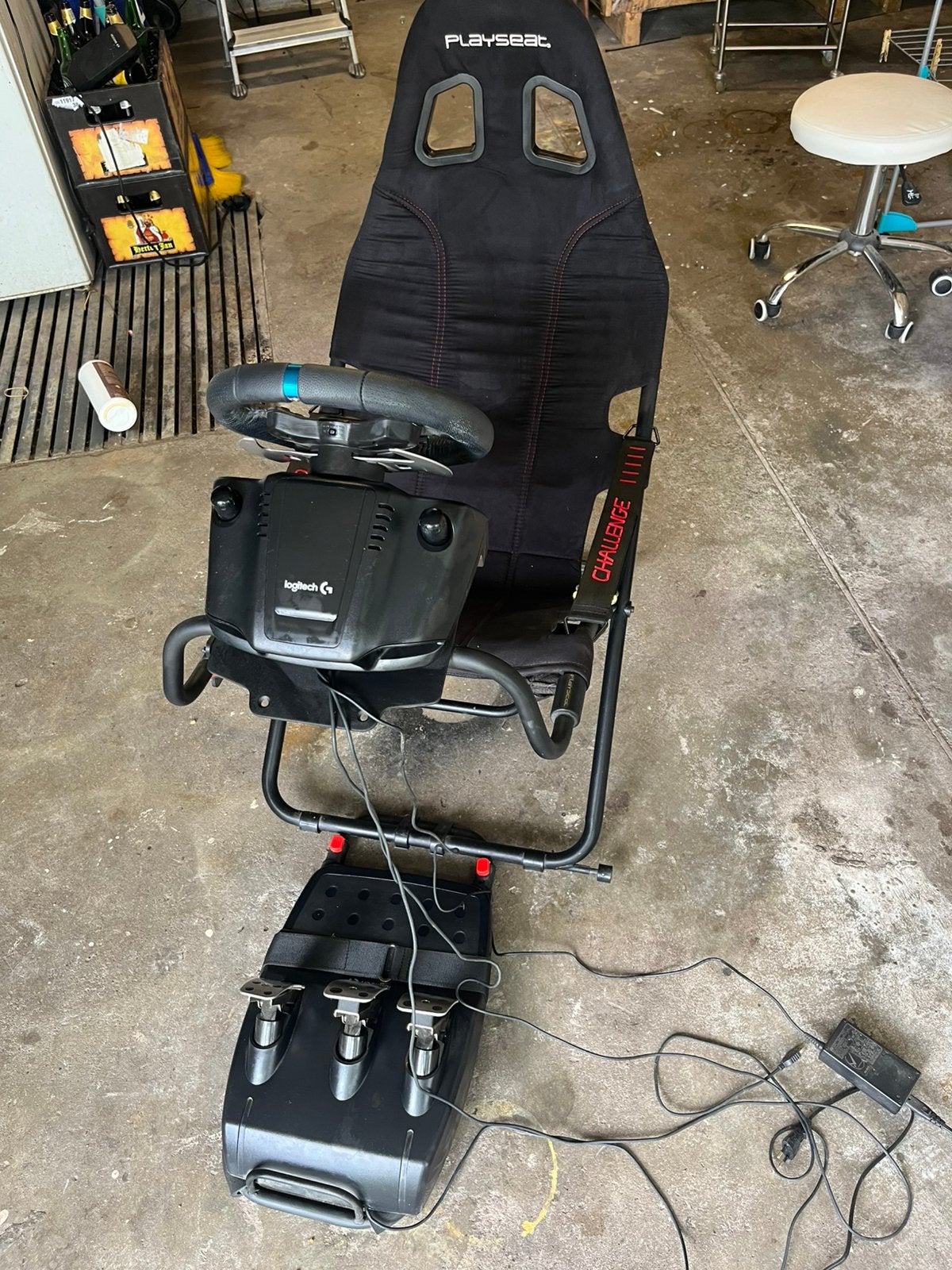 Complete Simracing Setup: Playseat Challenge & Logitech G29, Spelcomputers en Games, Spelcomputers | Overige Accessoires, Zo goed als nieuw