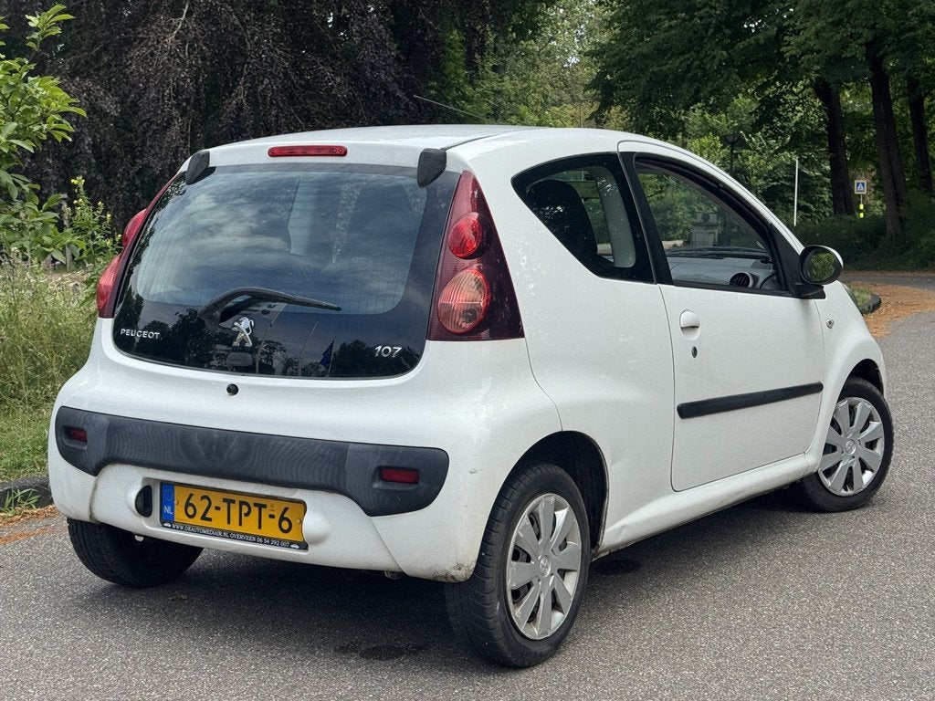 Peugeot 107 1.0 Active, AIRCO, RIJKLAAR (bj 2012), Voorwielaandrijving, Euro 5, Gebruikt, 4 stoelen